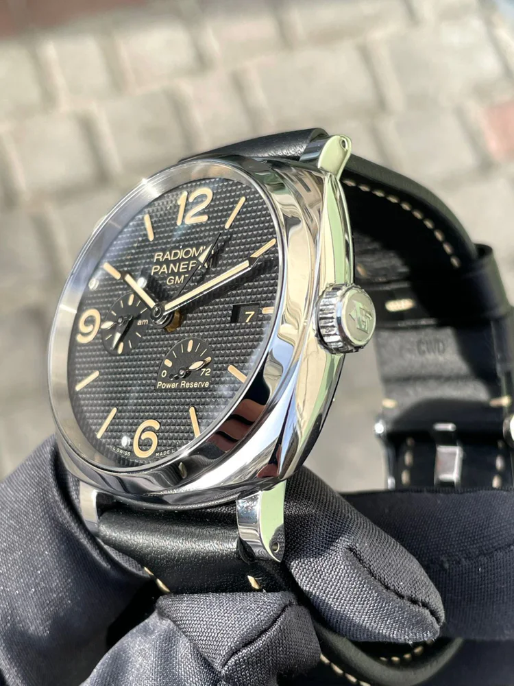 Power Reserve Gmt Radiomir 1940 Pam 628 box and papers